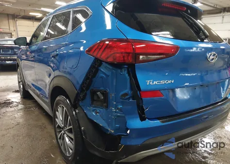 2020 Hyundai Tucson Limited z USA, uszkodzony, nr VIN KM8J3CAL4LU192330